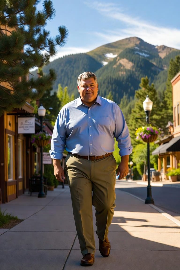 Dockers Big & Tall Flat Front Pants , Permanent Crease, No-Wrinkle Stretch 41852 - Rocky Mountain Connection