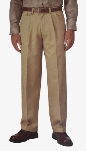 Dockers D4 Relaxed Fit Pleated & Cuffed Khakis