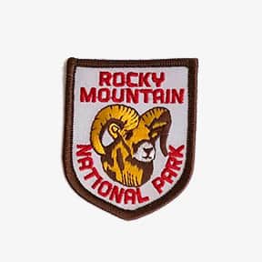 Hiker's Trail Tag Patches, Stickers, and Decals for RMNP