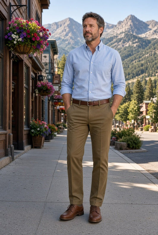 Dockers Men's D3 Iron-Free Flat Front– Style 40854 - Rocky Mountain Connection