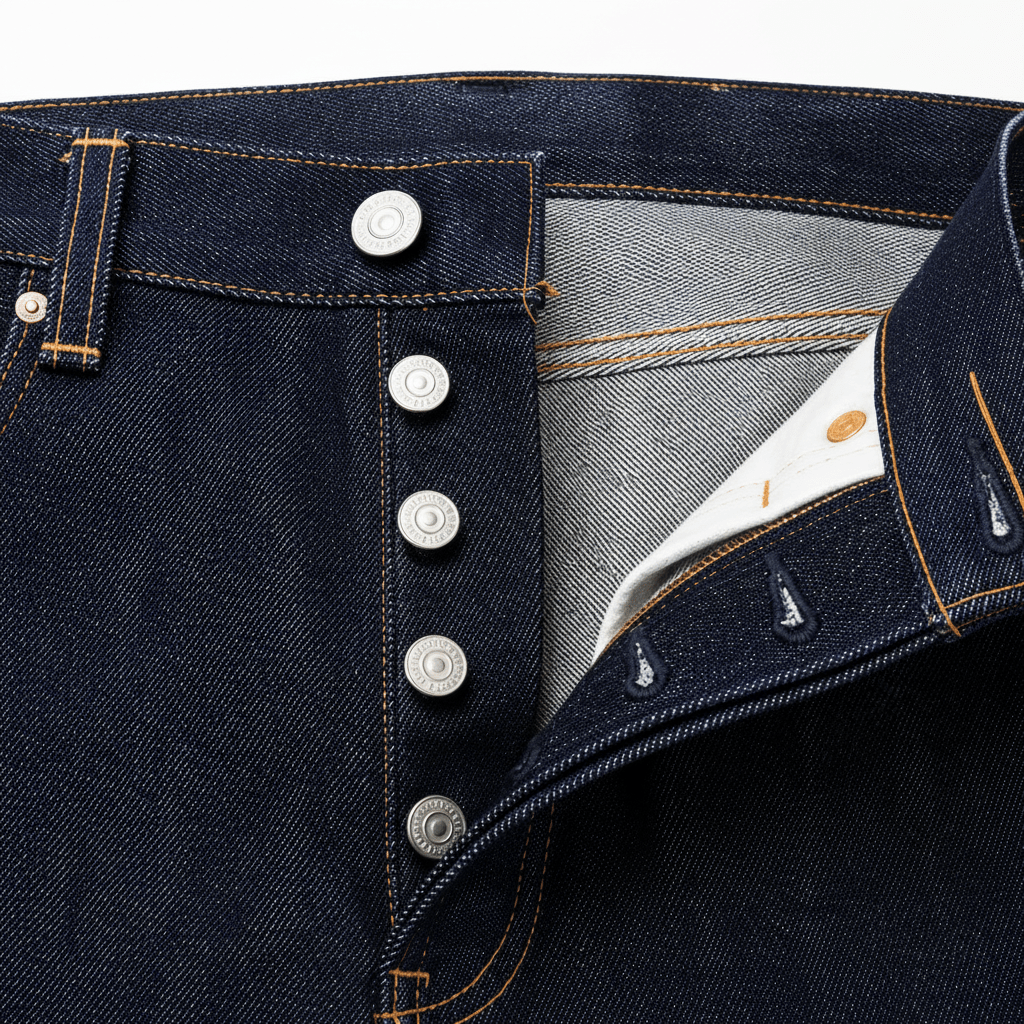 Levi's® 501® Original Shrink-To-Fit™ Blue Jeans |Rigid Indigo Blue Denim Button-Fly