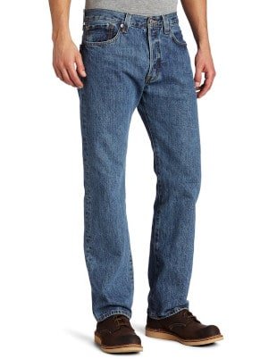 Medium stonewash 501 pre-wash
