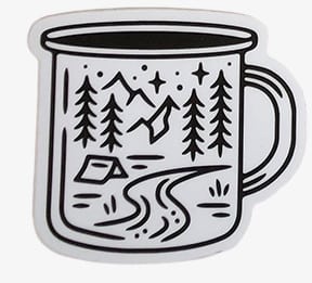 Hiker's Trail Tag Patches, Stickers, and Decals for RMNP