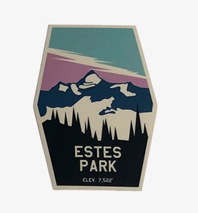 Hiker's Trail Tag Patches, Stickers, and Decals for RMNP