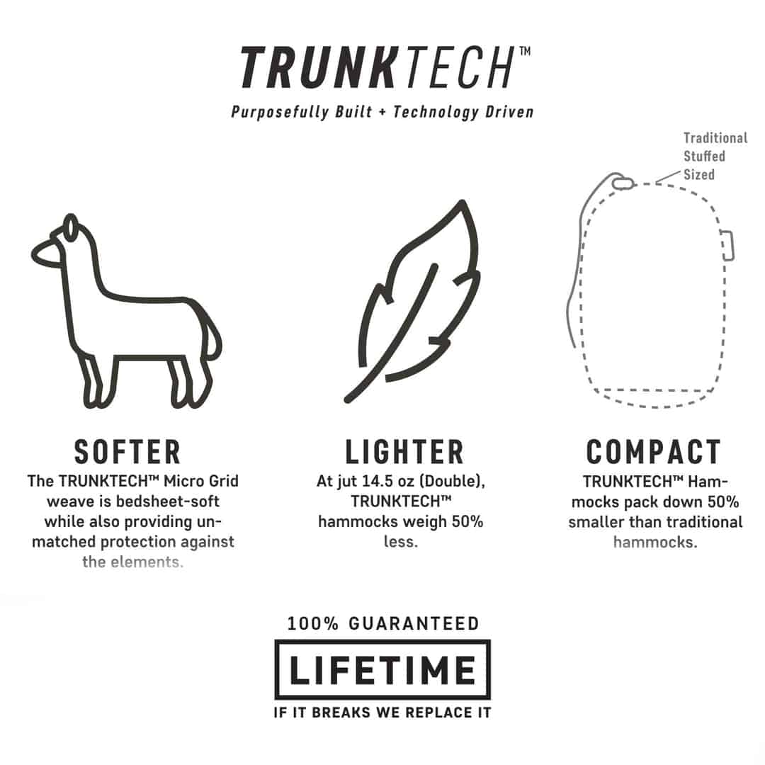 Grand Trunk TechTrunk Double Hammock