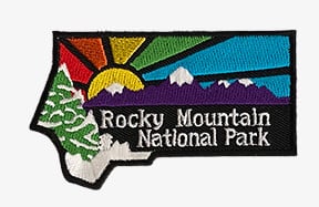 Hiker's Trail Tag Patches, Stickers, and Decals for RMNP