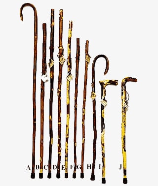 The Classic Series Hiking Canes