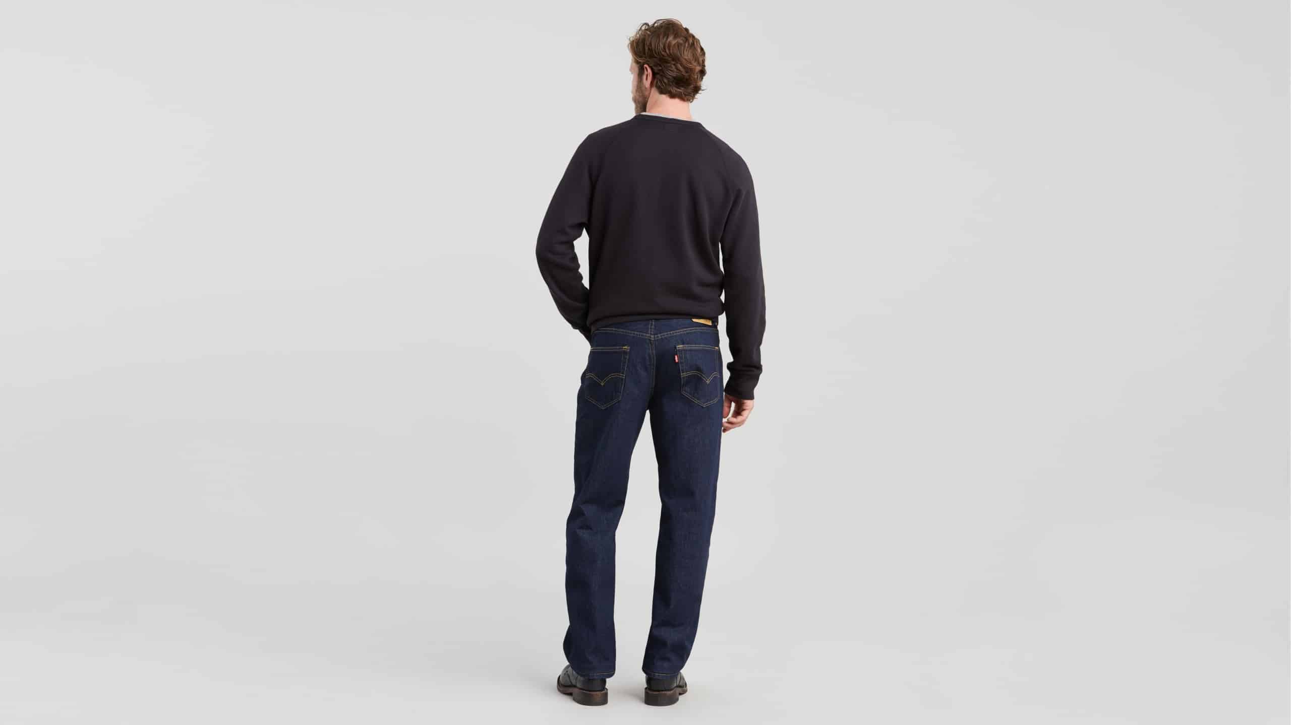 Men's Relaxed Fit Flex Jean in Mid Denim