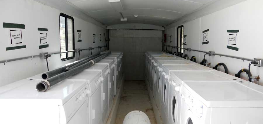 Mobile Laundry Trailer