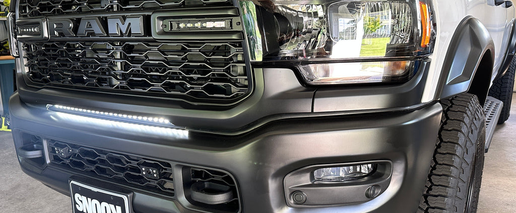 2020 Ram 2500 light bar