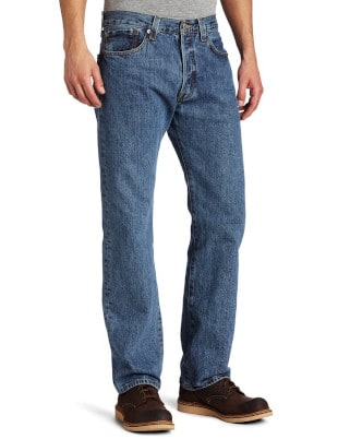 Levi's 501 Prewashed Medium Stonewash Jeans