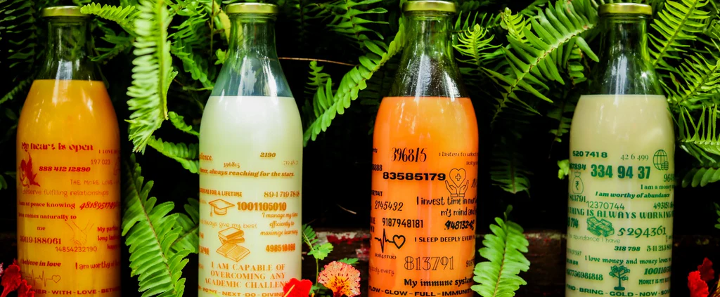 manifestation water bottles