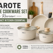 Carote 6 Piece Pots and Pans Set for Easy, Healthy Home Cooking