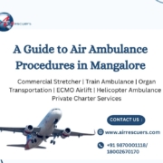 Air Ambulance Services in Mangalore