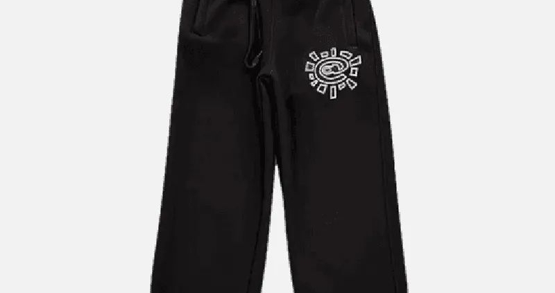 Adwysd Relaxed Black Joggers