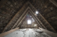 Attic retrofit insulation