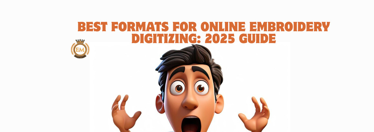 Best Formats for Online Embroidery Digitizing 2025 Guide