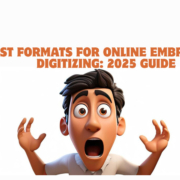 Best Formats for Online Embroidery Digitizing 2025 Guide