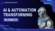Artificial Intelligence in the digital future concept with AI-powered technology icons