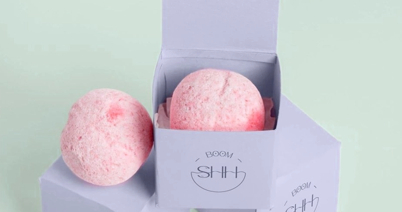 CBD Bath Bomb boxes