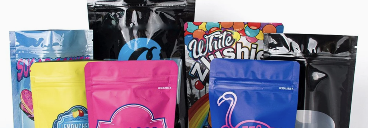 CBD mylar packaging bags