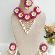 Flower Jewellery Sets for Haldi-Mehndi