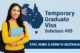 Temporary Graduate Visa 485