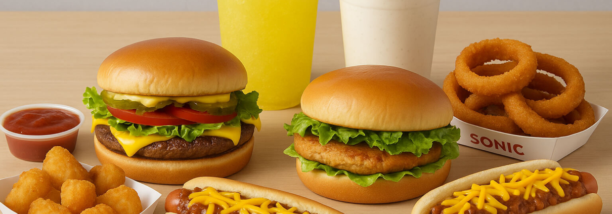 sonic menu
