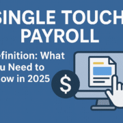 what is single touch payroll