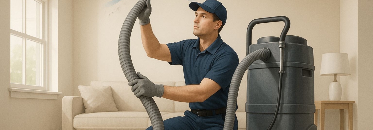 Negative Pressure Air Duct Cleaning