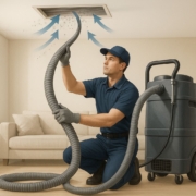 Negative Pressure Air Duct Cleaning