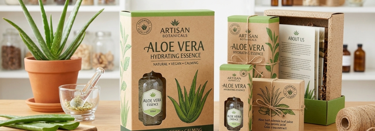 Custom Aloe Vera Boxes