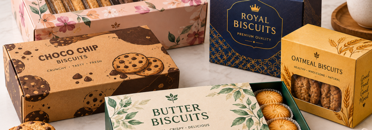 Custom Biscuit box