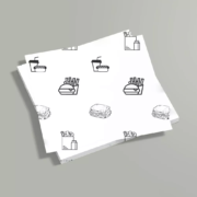 custom printed greaseproof paper