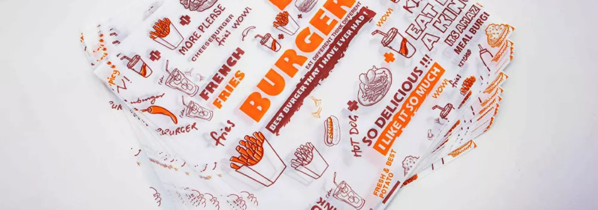 Custom printed cheese paper