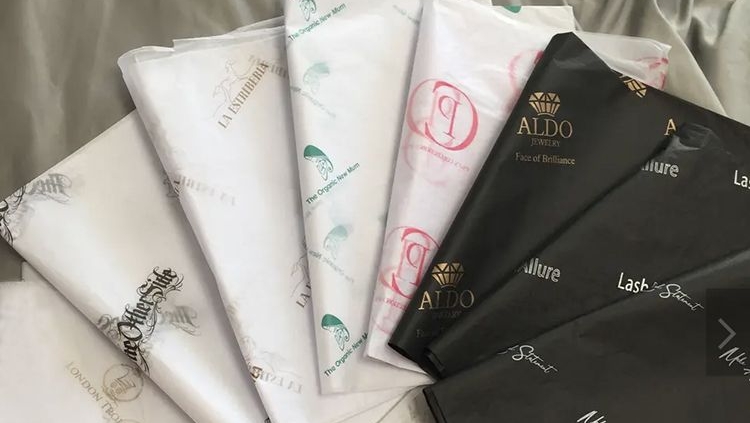 Custom printed hot paper
