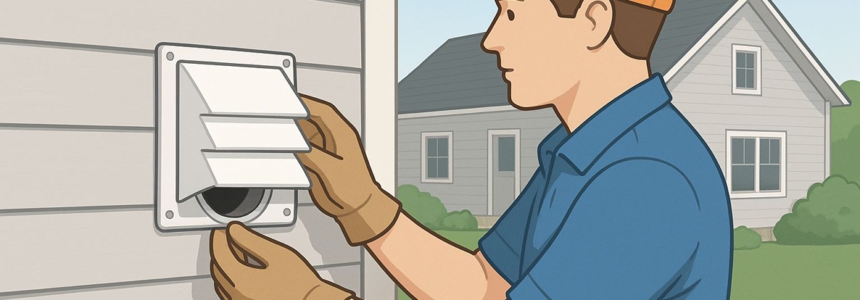Dryer Vent Cover Replacement