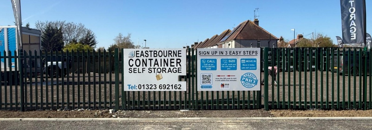 self storage units in Eastbourne