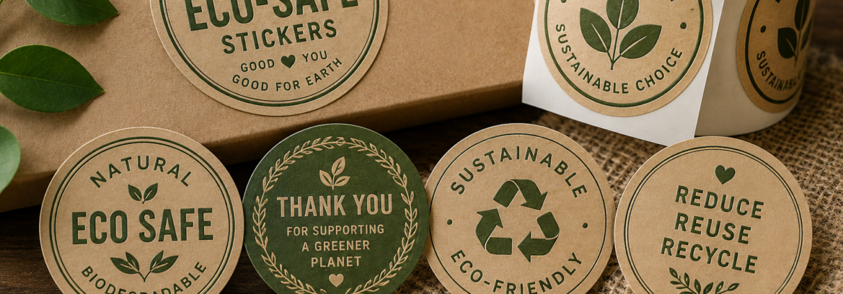 Custom Eco Safe Stickers