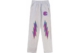 Eric Emanuel Sweatpant-Light Grey & Voilet Bolt