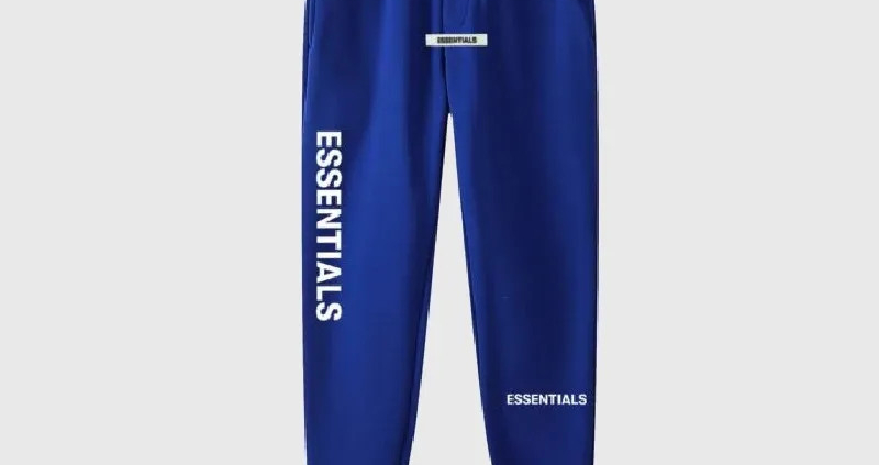 Essentials Blue Fear of God Sweatpants
