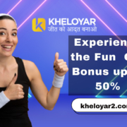 Experience the Fun on Kheloyar All Sports, Get Bonus up to 50%