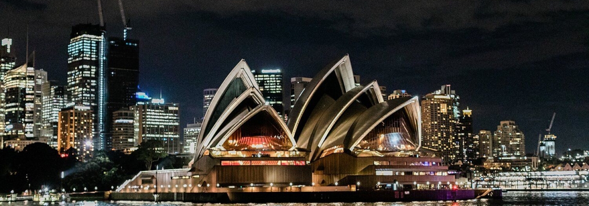 Exploring Sydney after night