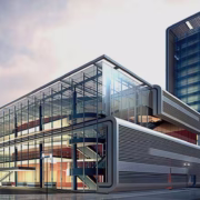 Exterior Building Rendering