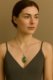 Green kyanite jewelry