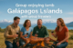 Group enjoying Patagonian lamb barbecue in El Calafate