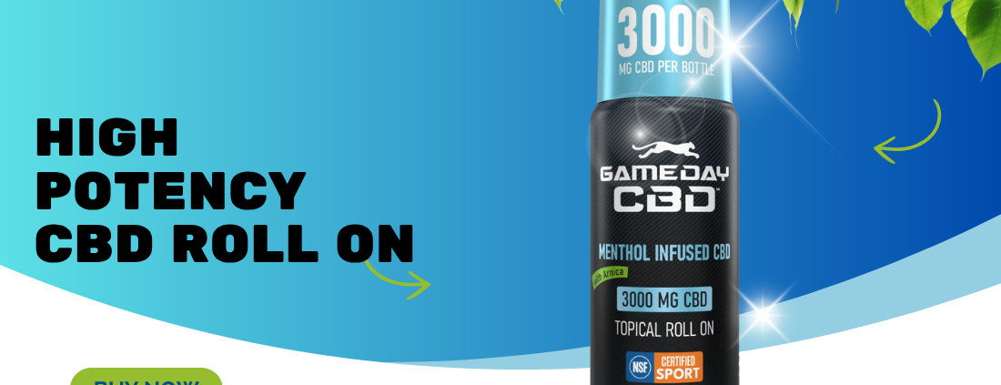 high potency CBD roll on