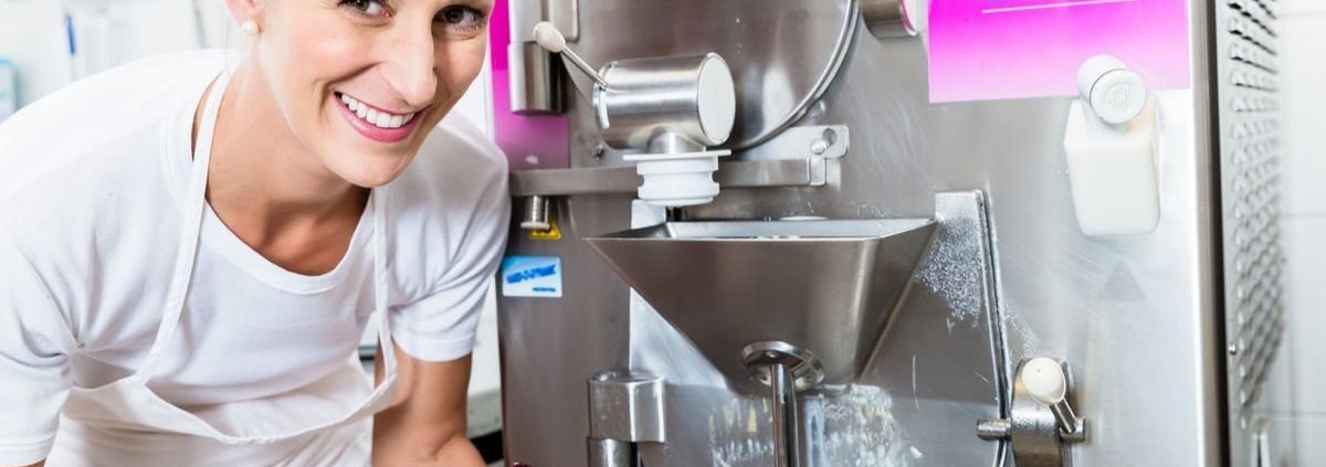 Ice Cream Machine Enhances Healthy Dessert