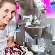 Ice Cream Machine Enhances Healthy Dessert
