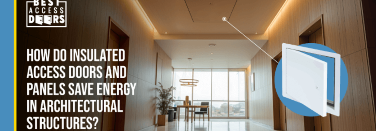 How Insulated Access Doors Support Sustainable Building Design